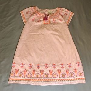 Peek Girls Embroidered Dress Size XL